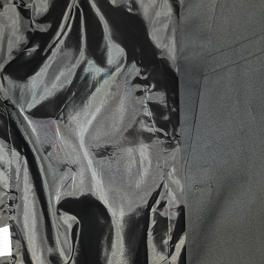 Calvin Klein‎ Blazer Women Size 16 Regular Black Business Jacket - Picture 6 of 9